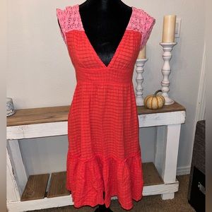 Free People Tiered Mini Dress